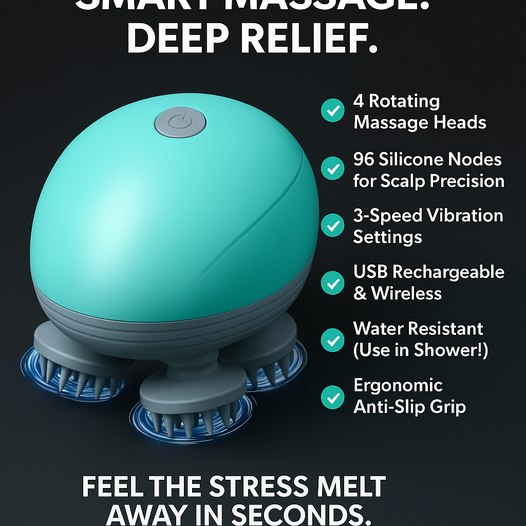 WWDE™ Smart 3D Scalp & Hair Massager