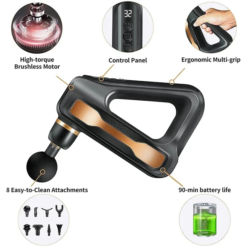 Blueidea® Fascial Gun – Deep Muscle Massage Reinvented